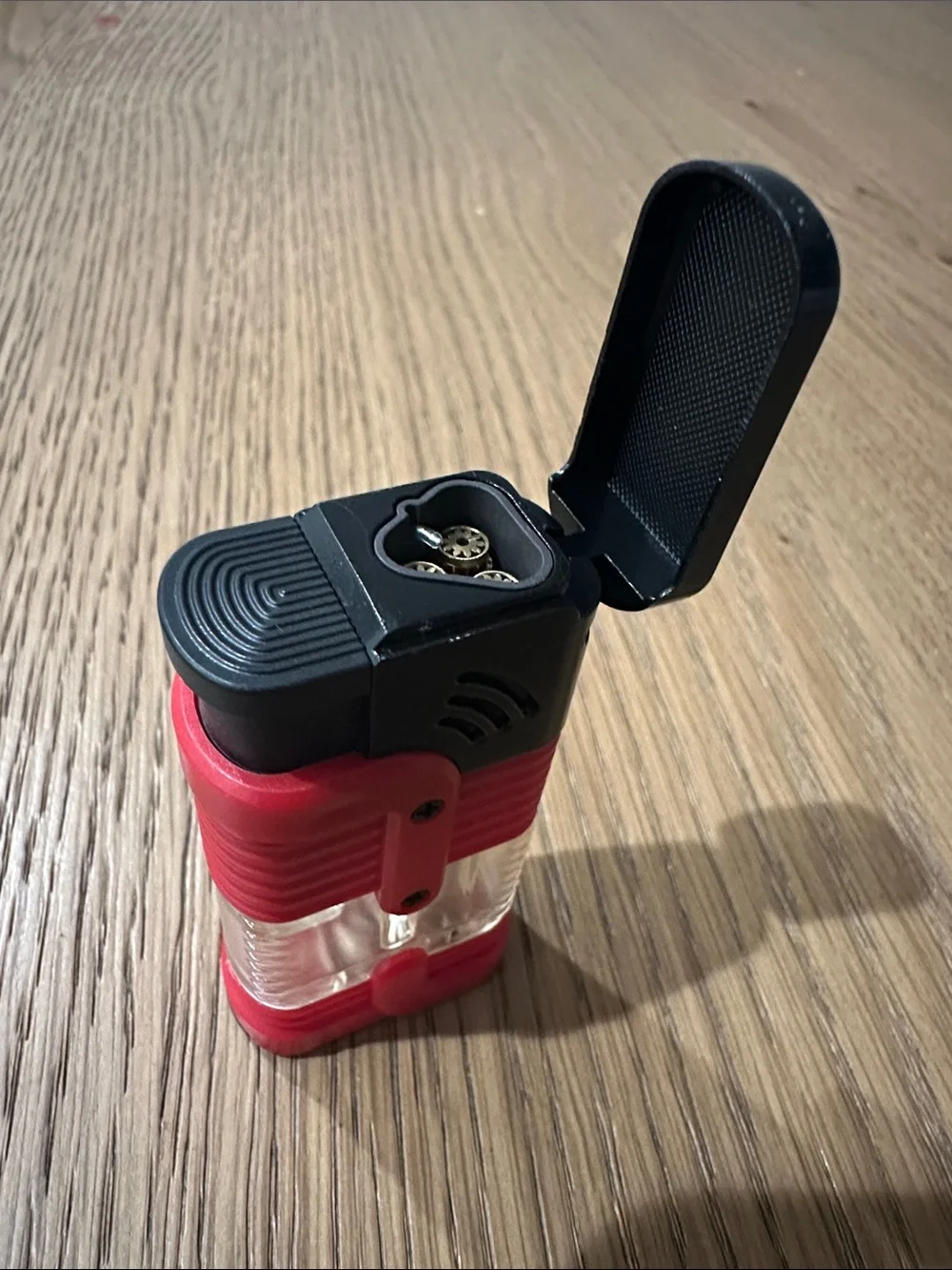 Red and Black Torch Lighter